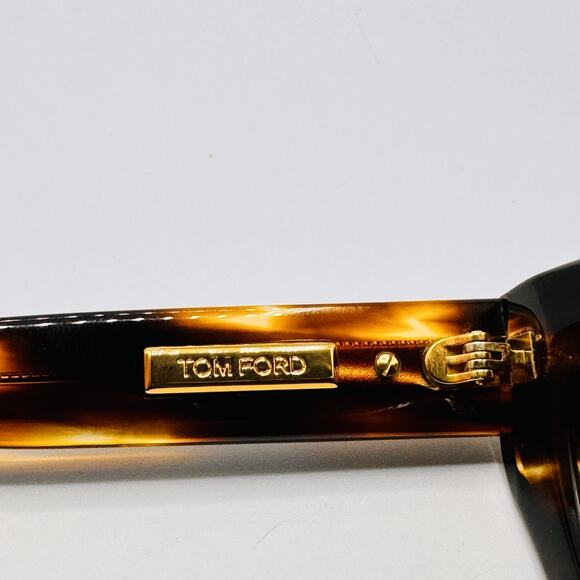 Tom Ford Sunglasses Icon Collection TF1252 55E Havana Cat Eye Brown Lens 52mm